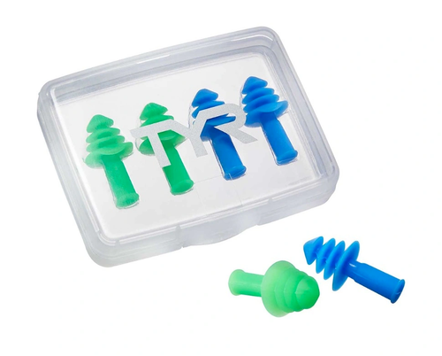 TYR Ergo Flex Ear Plugs - 4 Pack
