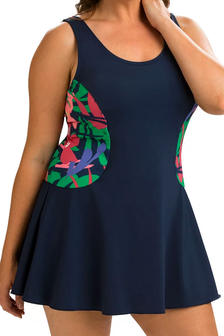 Dolfin Aquashape Floral Swim Dress