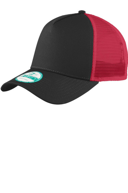 New Era® Snapback Red with Black Trucker Cap