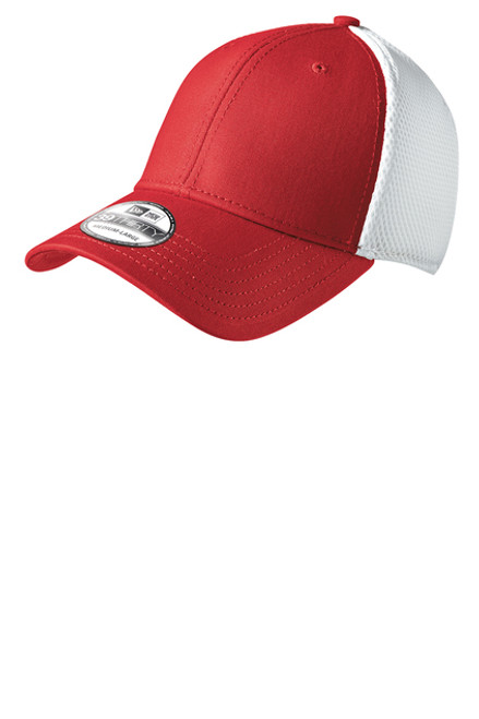 New Era® Snapback Red with White Trucker Cap