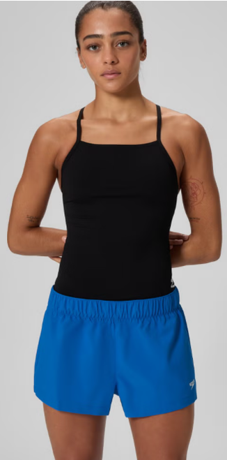 Speedo Women's Solid Volley Swim Shorts