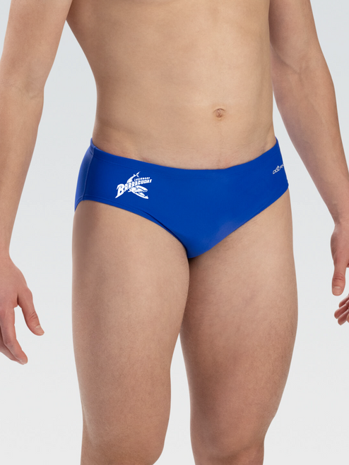 Men's XtraSleek Spandex Solid Royal Team Brief - Larchmont 26'