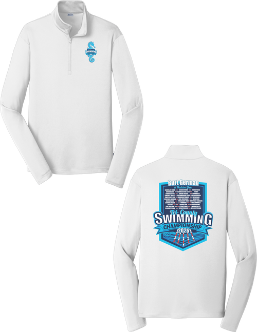 Tri-County 2026 Adult Performance 1/4-Zip - Ash
