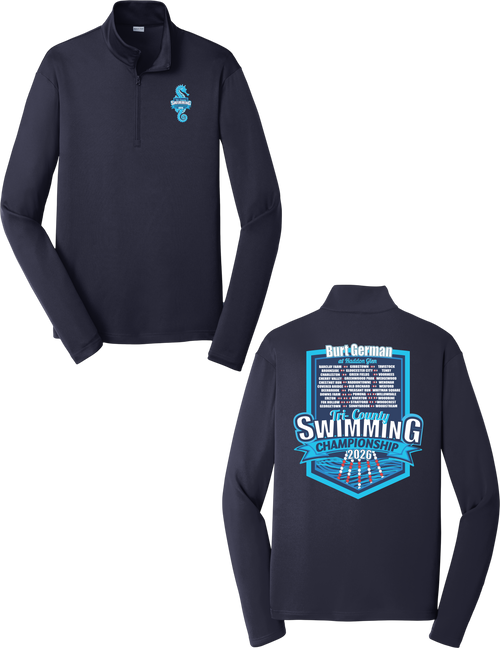 Tri-County 2026 Adult Performance 1/4-Zip - Navy