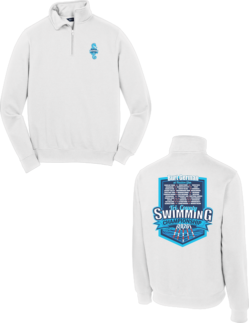 Tri-County 2026 Adult Cotton 1/4-Zip Pullover - Ash