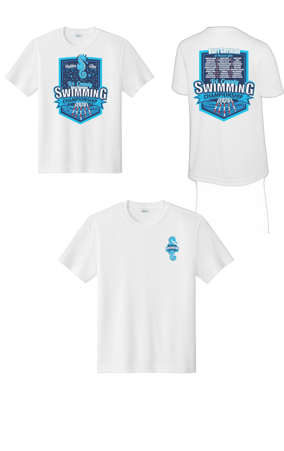 Tri-County 2026 Youth Performance T-Shirt - White