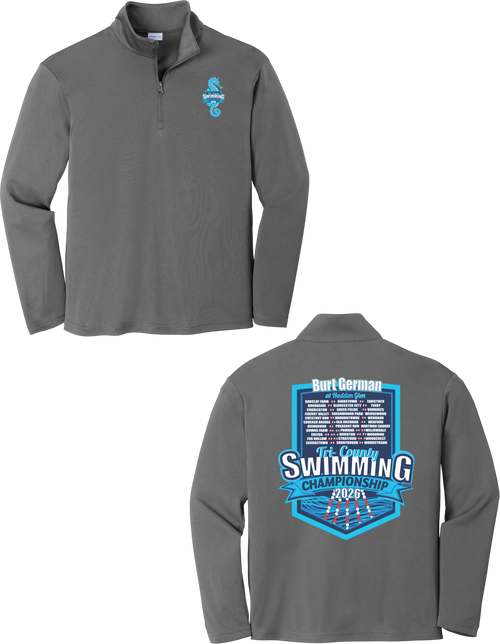 Tri-County 2026 Youth Performance 1/4-Zip - Gray