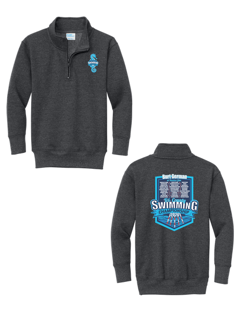 Tri-County 2026 Youth Cotton 1/4-Zip - Charcoal