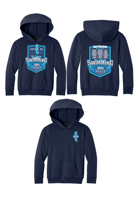 Tri-County 2026 Youth Fleece Hoodie - Navy