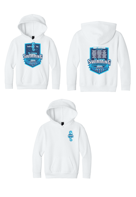 Tri-County 2026 Youth Fleece Hoodie - White