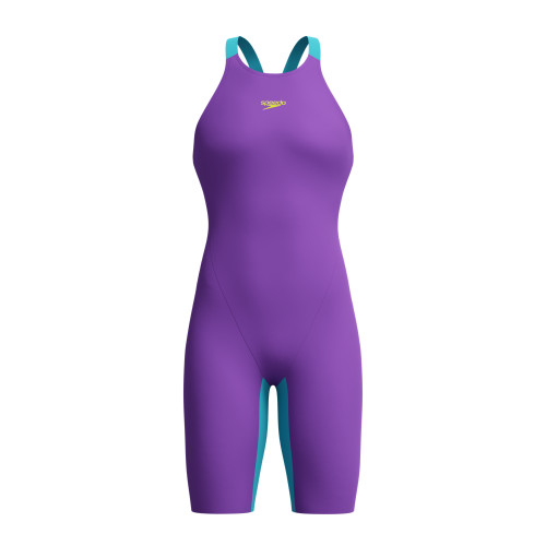 FASTSKIN LZR PURE VALOR 2.0 CLOSEDBACK KNEESKIN - GALAXY GRAPE/MAYAN BLUE