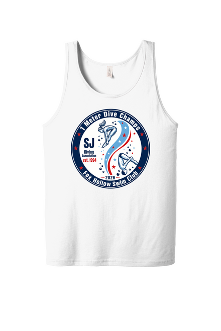 1 Meter Dive Champs Men's Tank Top - Adult