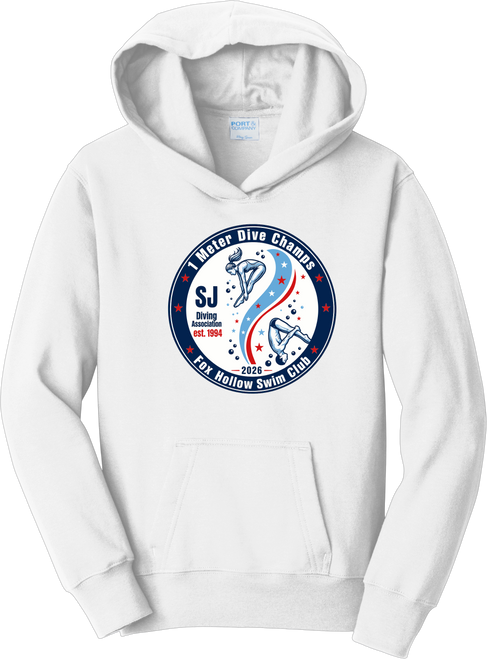 1 Meter Dive Champs Fleece Hoodie - Youth