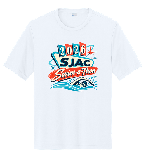 SJAC Swim-A-Thon TShirt- White