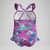 Speedo Girls Learn To Swim Printed Frill Thin Strap