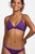 JOLYN TRIANGLE BIKINI TOP- GRAPE