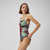 Speedo Women's Printed Tri Back