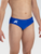 Men's XtraSleek Spandex Solid Royal Team Brief - Larchmont 26'