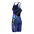 FASTSKIN LZR PURE INTENT 2.0 PRINTED OPENBACK KNEESKIN - NOBLE NAVY/MORPHOSIS/HYPER YELLOW