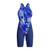 Speedo Fastskin LZR Pure Valor 2.0 Printed Openback Kneeskin - NOBLE NAVY/MORPHOSIS