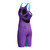 Speedo Fastskin LZR Pure Valor 2.0 Printed Openback Kneeskin - GALAXY GRAPE/MAYAN BLUE