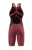 Speedo Fastskin LZR Pure Intent 2.0 Openback Kneeskin - REGAL RED/BLACK/FLARE