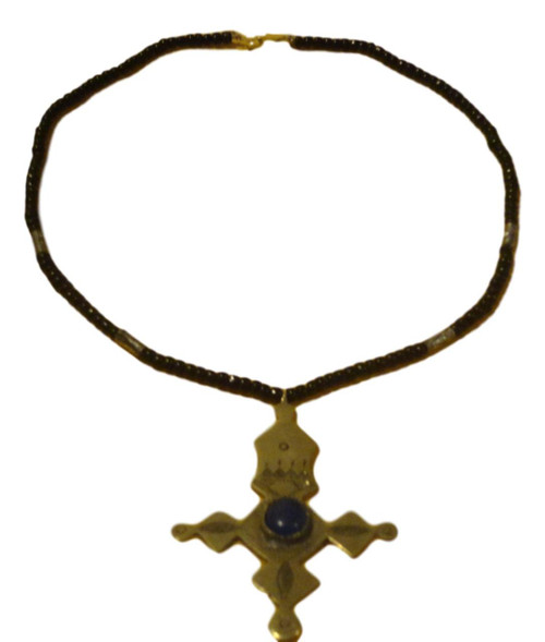  Handcrafted African Tuareg Berber Cross Necklace 