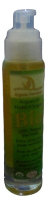 Moroccan Argan Oil Cosmetic 2 oz Bio 100 % Natural Extra Virgin Glass bottle C01AR