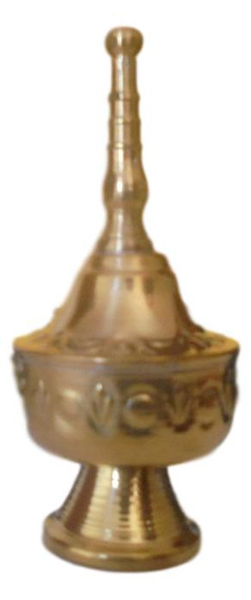 Handmade Moroccan Small brass perfume bottle DBT01M