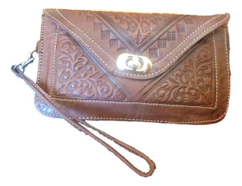 Moroccan  Leather Purse Pouch  Women Makeup Clutch Wallet B10M