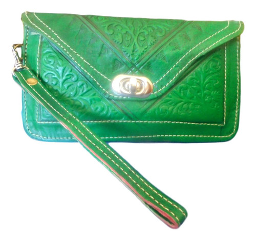 Moroccan  Leather Purse Pouch  Women Makeup Clutch Wallet B11M