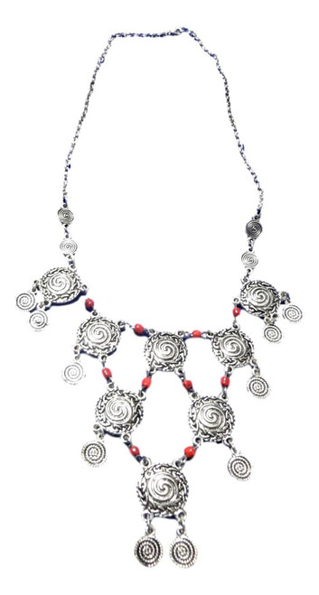 Handcrafted Moroccan african artisan necklace JN18M