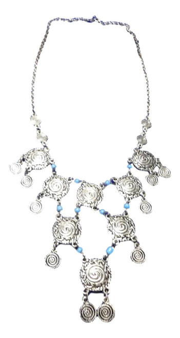 Handcrafted Moroccan african artisan necklace JN19M