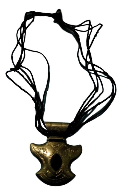 Handcrafted African Tuareg Berber Necklace Pendant Ethnic Tribal Jewelry 7N-LD7A-D0DU