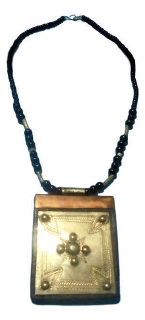 Handcrafted African Tuareg Berber Necklace Niger Ethnic Tribal Jewelry 15ENA94 Handcrafted African Tuareg Berber Necklace Niger Ethnic Tribal Jewelry 15ENA94