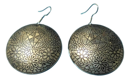 Handcrafted Moroccan Artisan David Star earrings RK-XOIZ-LH4Z