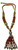 Moroccan african Berber Brown beads artisan necklace FR-52QZ-BWUF