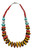 Handcrafted African Berber Amber Turquoise Necklace Berber Jewelry