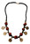 Handmade African Berber Moroccan Old Coins Coral Necklace YG-BOST-C2DQ