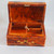 Moroccan Thuya Wood Jewelry Box with Inlay, Compartments, and Key - Handcrafted