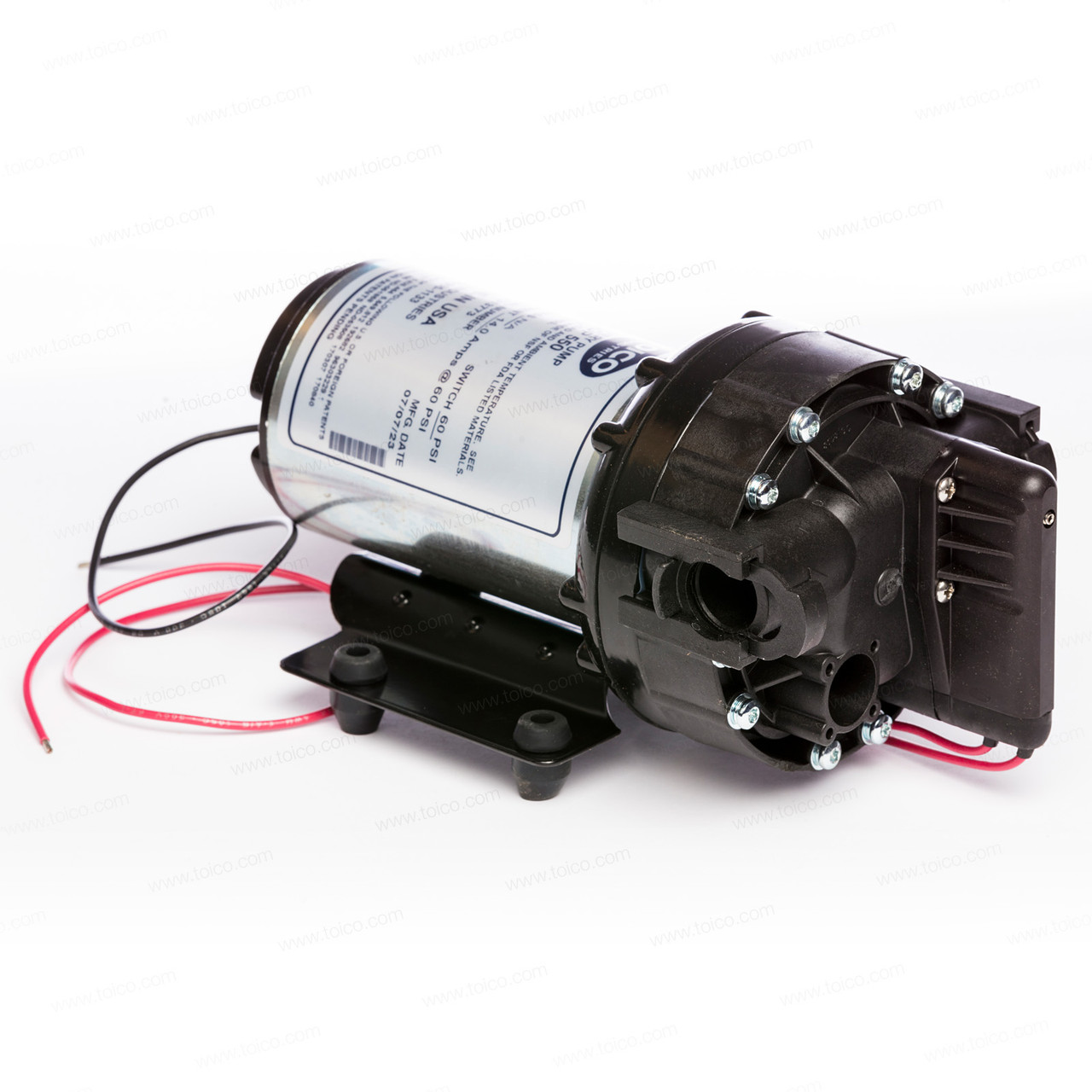 TOICO 12 Volt Pump 4.0 gpm @ 60 PSI 14 AMPS @ 60 PSI