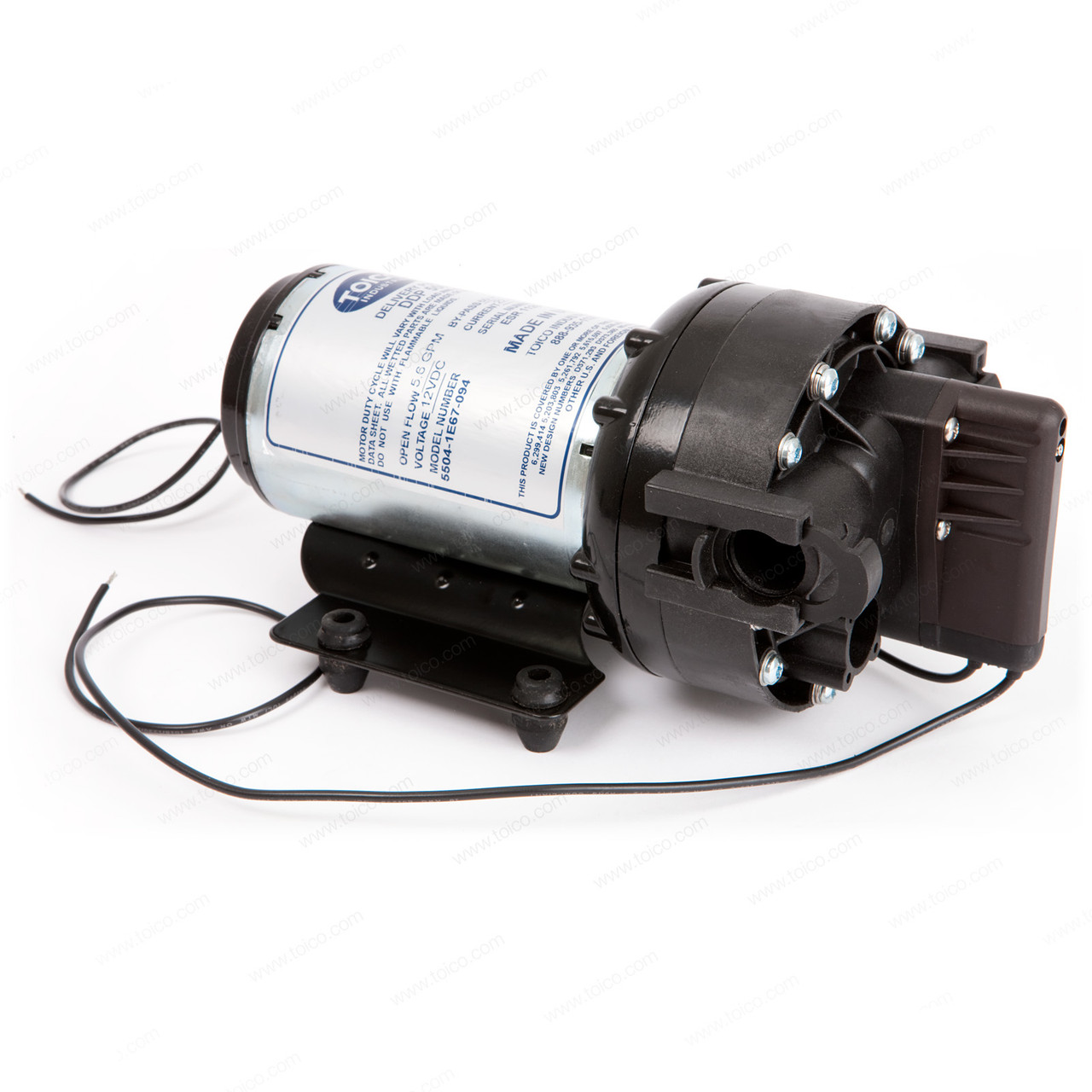 TOICO Pump-115V Toico Pump 60 psi/5.5 gpm - Toico Industries, Inc