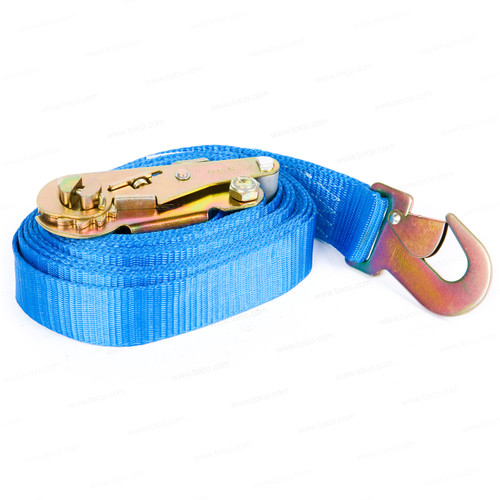 Tie Down Ratchet Strap—2" x 16' with Snap Hooks, 5000 lb.