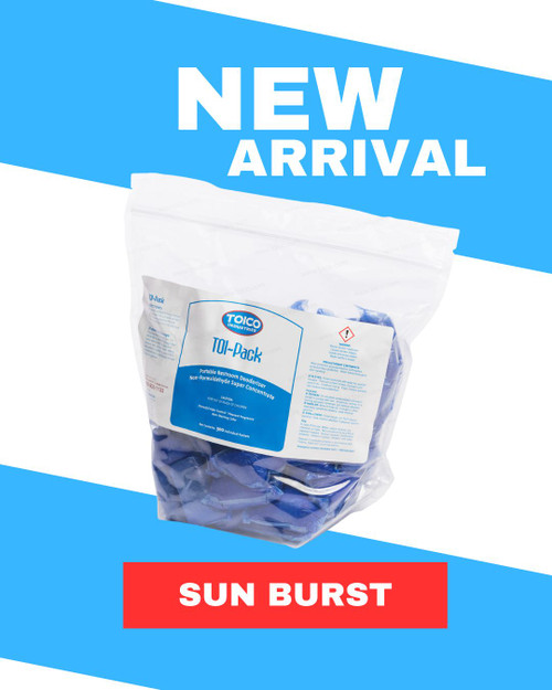 TOI-Paks (4 Bags of 75) 60 Gram Packets SUN BURST ( Citrus) TOI-Paks (4 Bags of 75) 60 Gram Packets SUN BURST ( Citrus)