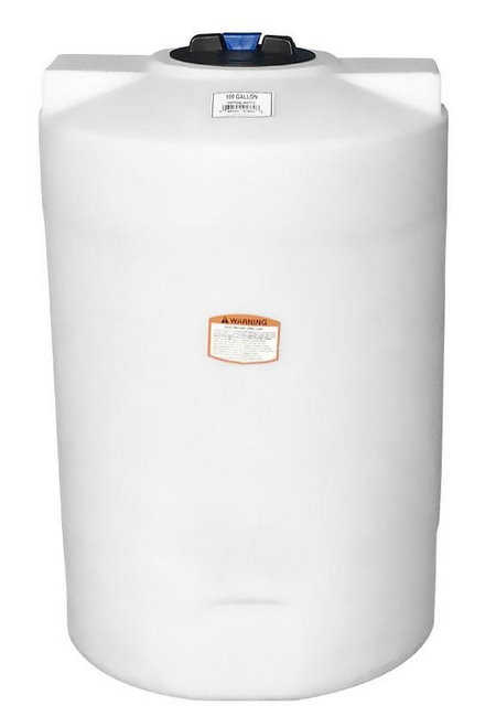 100 Gallon Vertical Tank