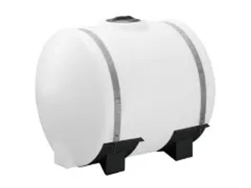 Norwesco 150 Gallon Plastic Applicator Saddle Tank in White Norwesco 150 Gallon Plastic Applicator Saddle Tank in White