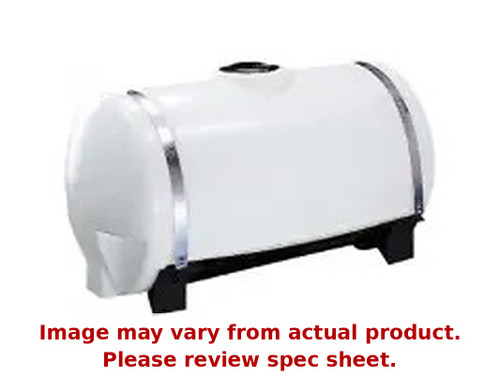 Norwesco 300 Gallon Plastic Applicator Saddle Tank in White