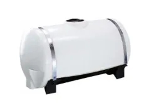 Norwesco 400 Gallon Plastic Applicator Saddle Tank in White