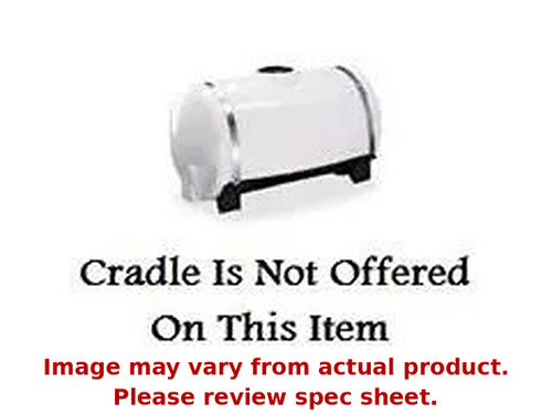 Norwesco 200 Gallon Plastic Horizontal Cradle Tank