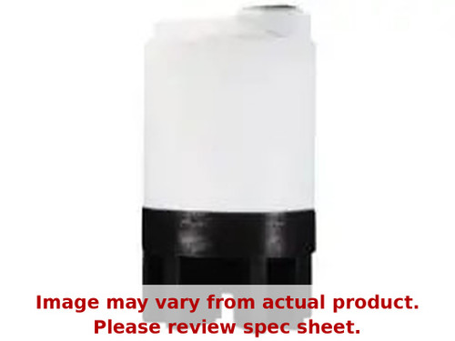 Norwesco 500 Gallon 30 Degree Plastic Cone Bottom Tank with Poly Stand in White